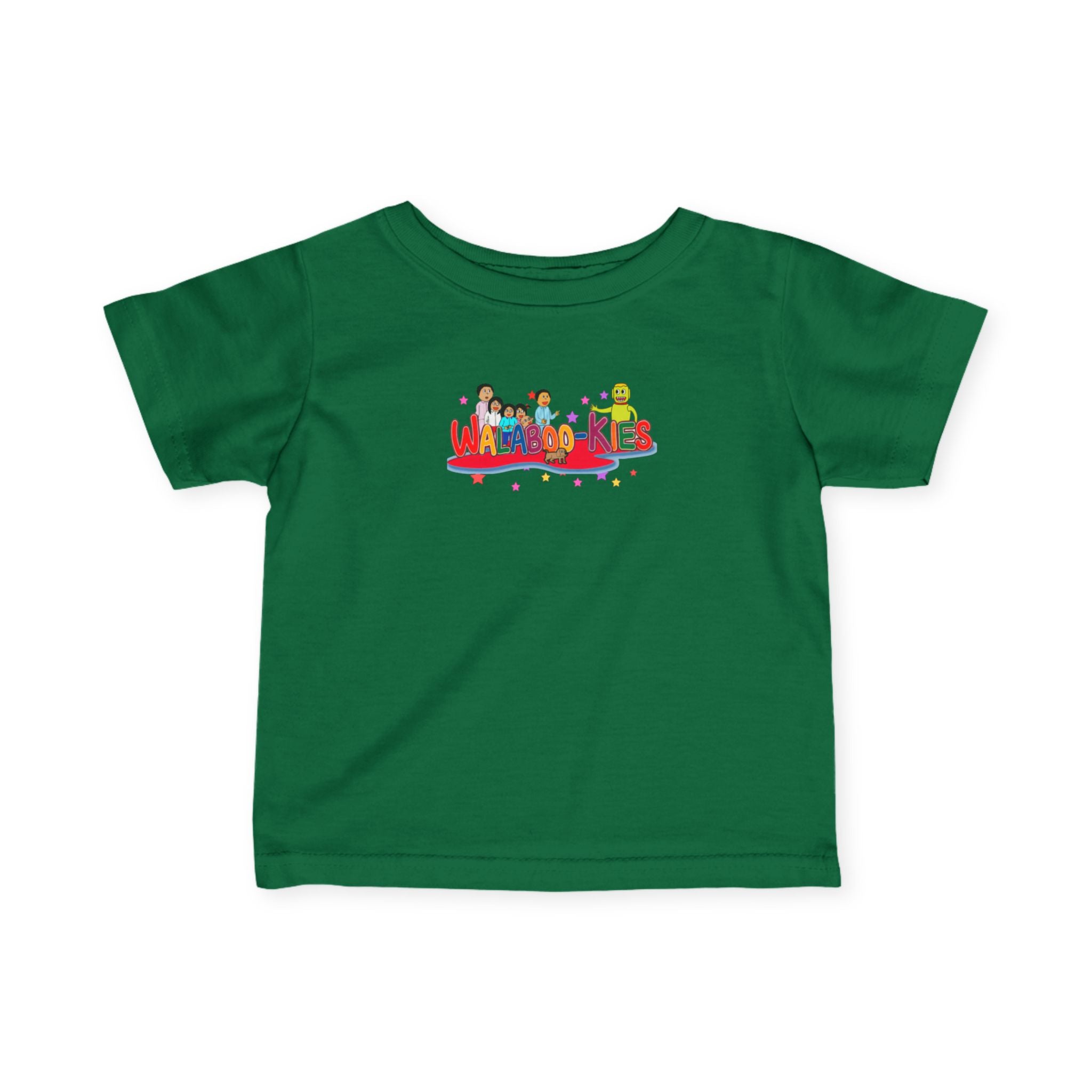Infant Tee — Colorful Playtime Characters "We Make" Baby T‑Shirt