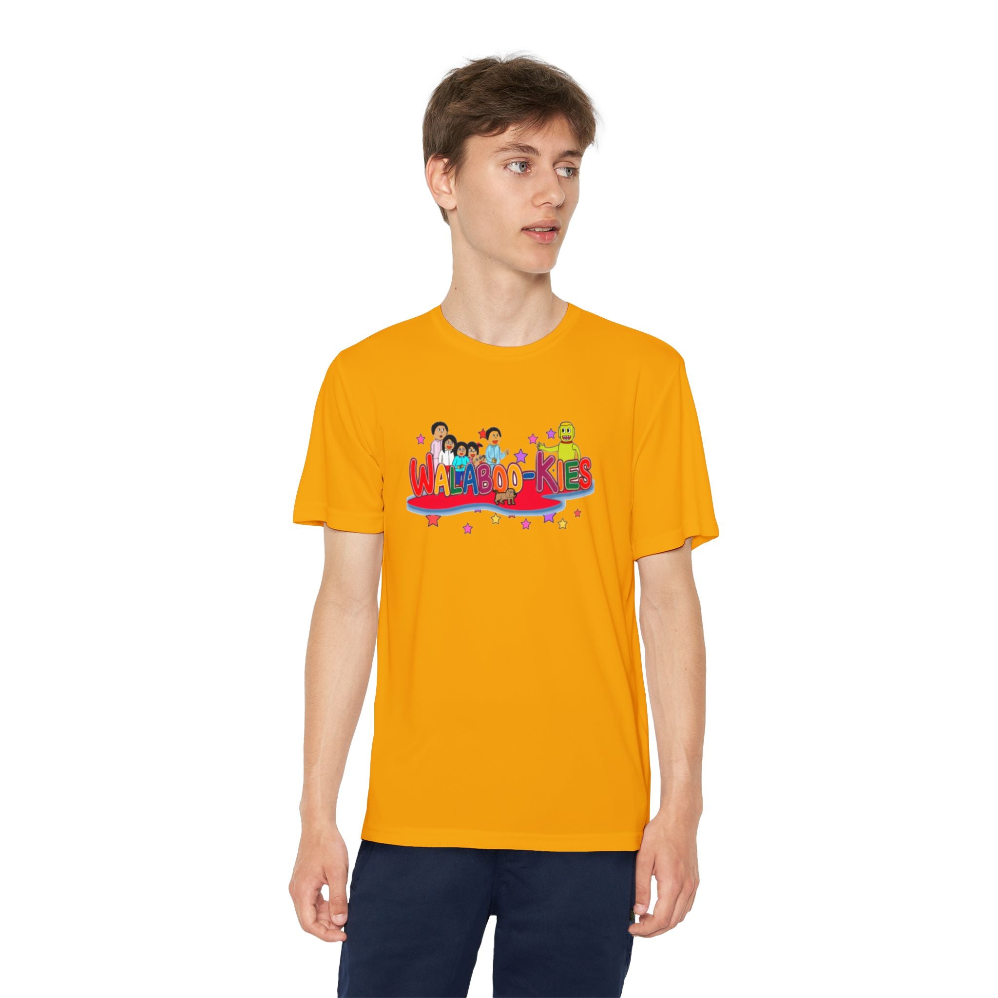 Youth Competitor Tee — Walabookies print