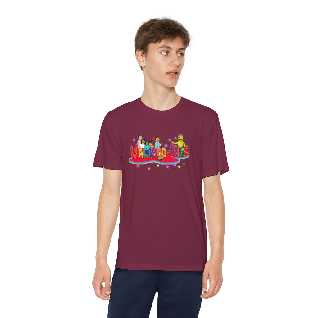 Youth Competitor Tee — Walabookies print