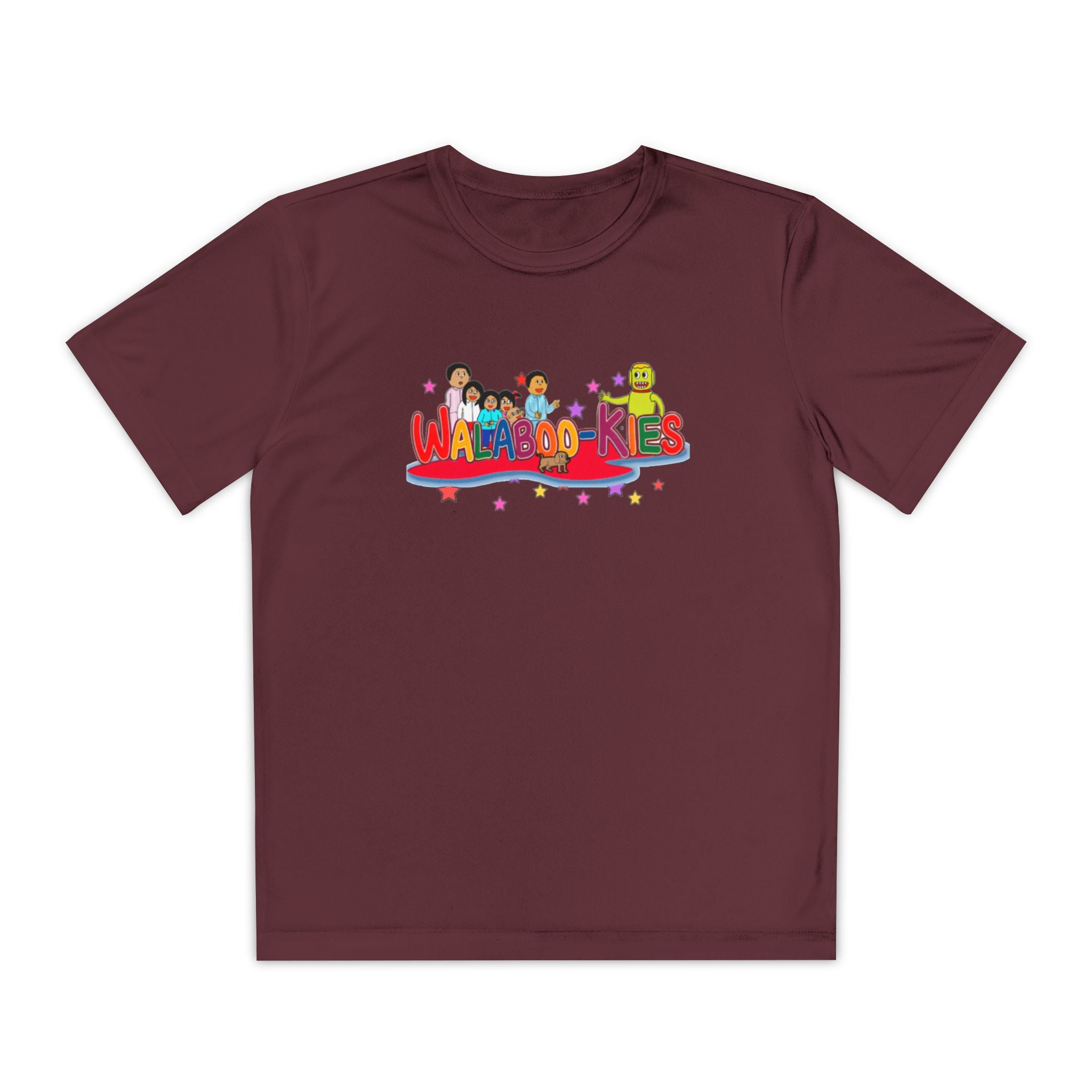 Youth Competitor Tee — Walabookies print