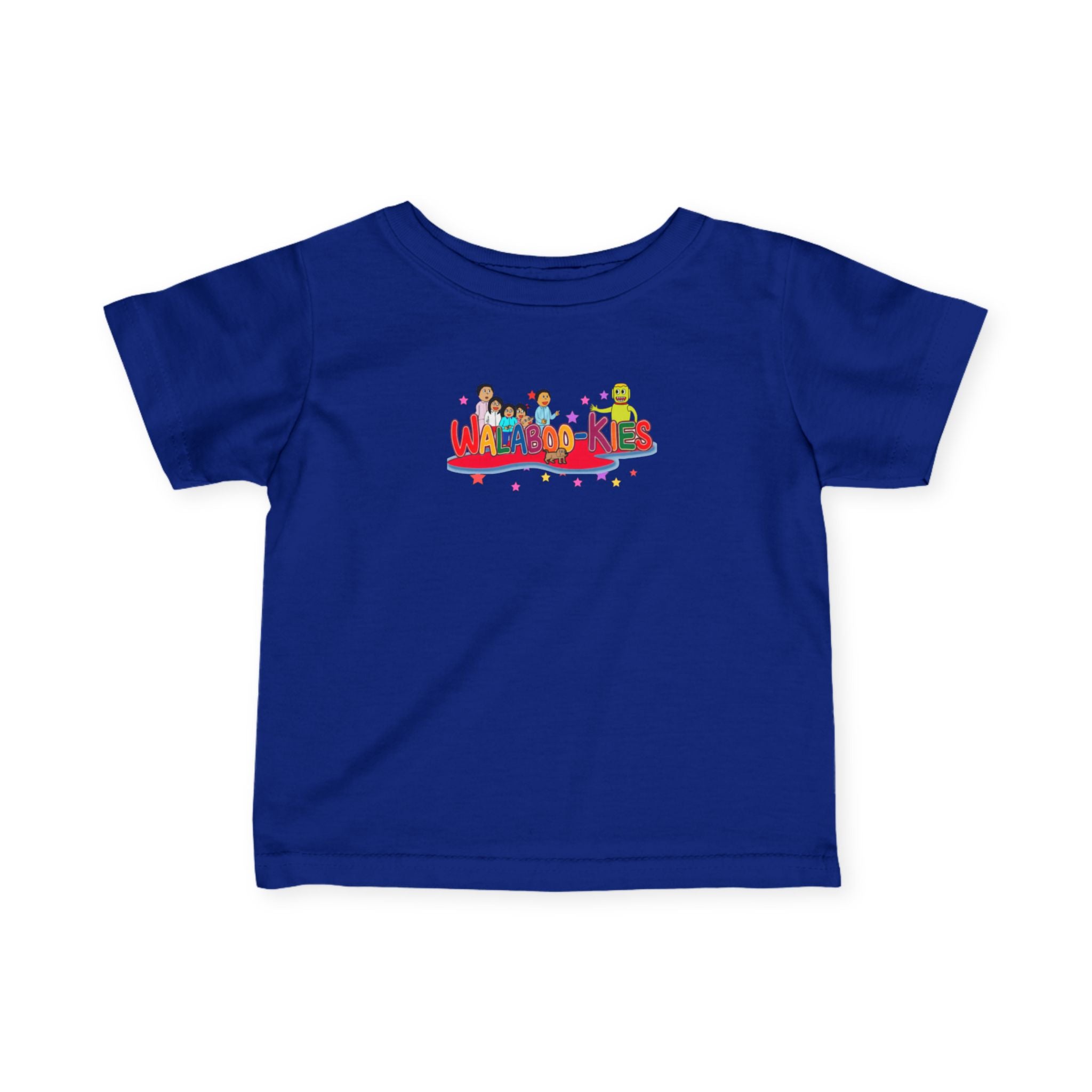 Infant Tee — Colorful Playtime Characters "We Make" Baby T‑Shirt