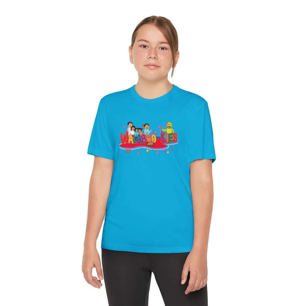Youth Competitor Tee — Walabookies print