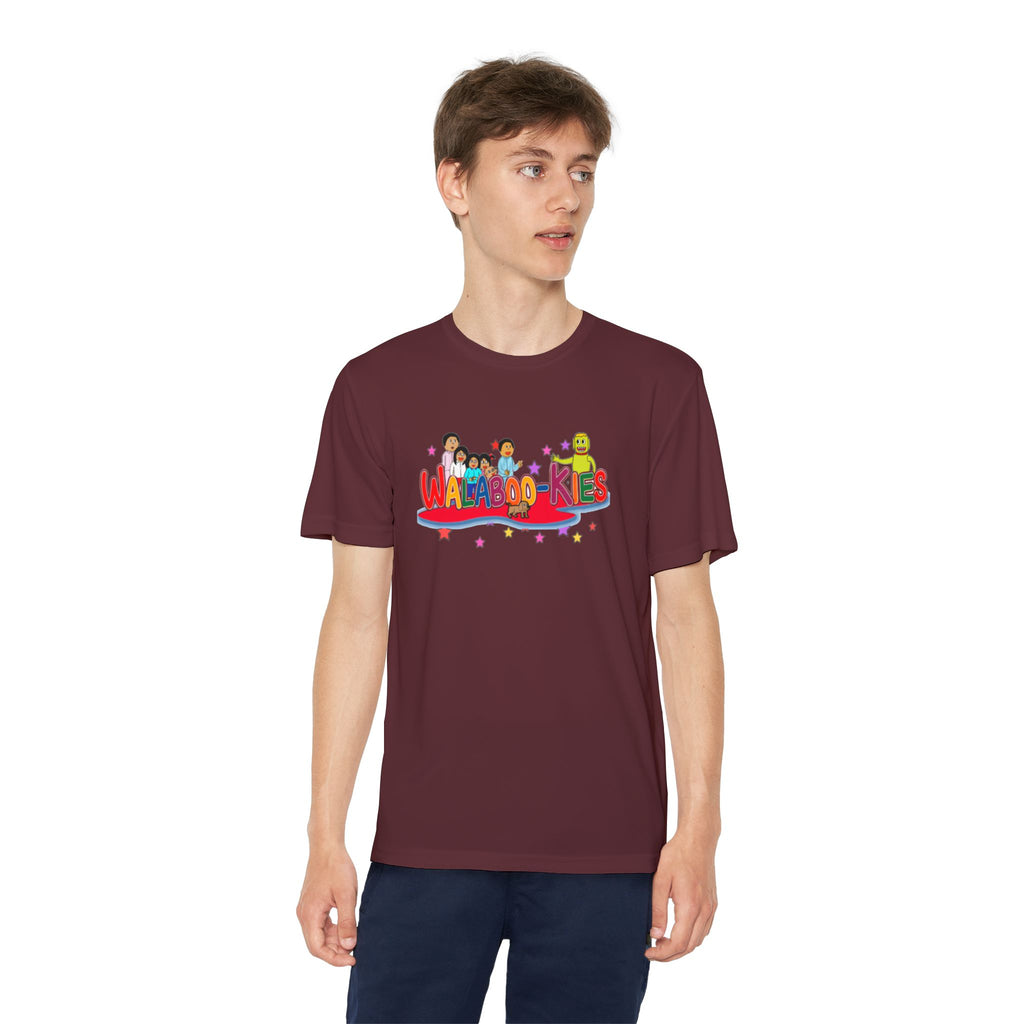 Youth Competitor Tee — Walabookies print