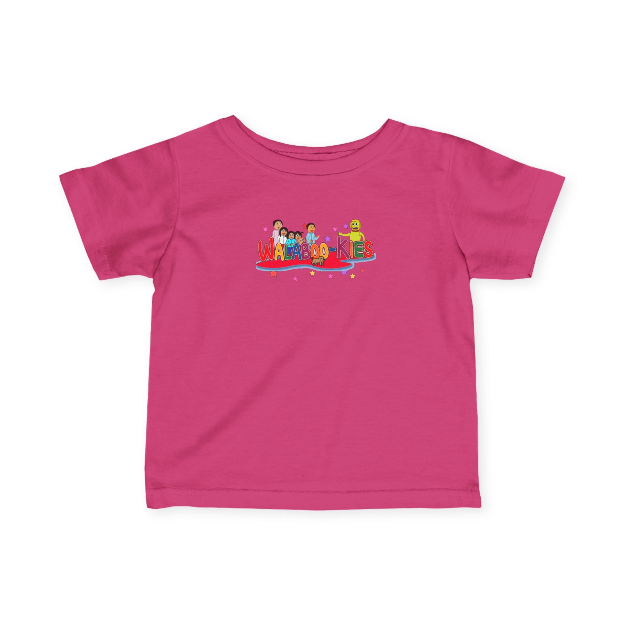 Infant Tee — Colorful Playtime Characters "We Make" Baby T‑Shirt