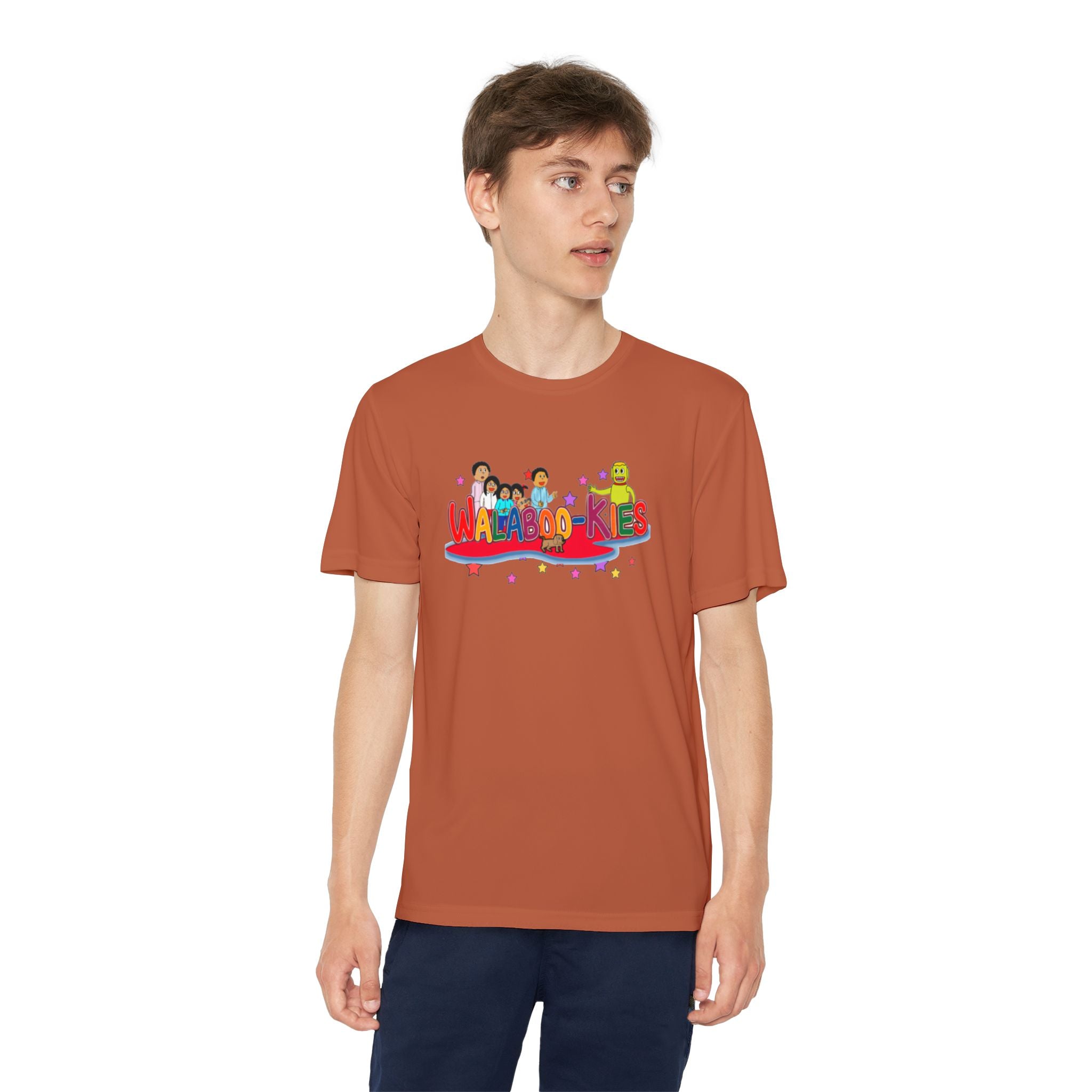 Youth Competitor Tee — Walabookies print