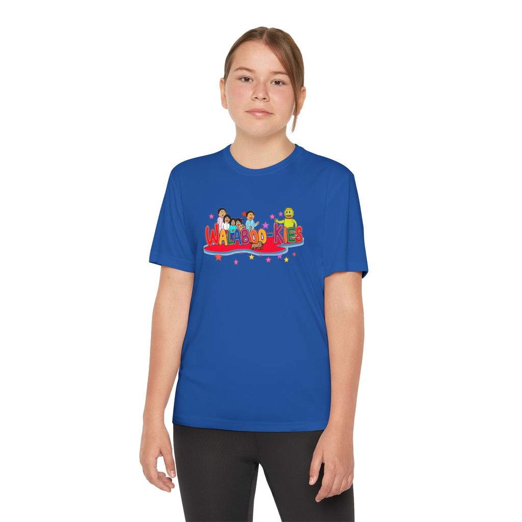Youth Competitor Tee — Walabookies print