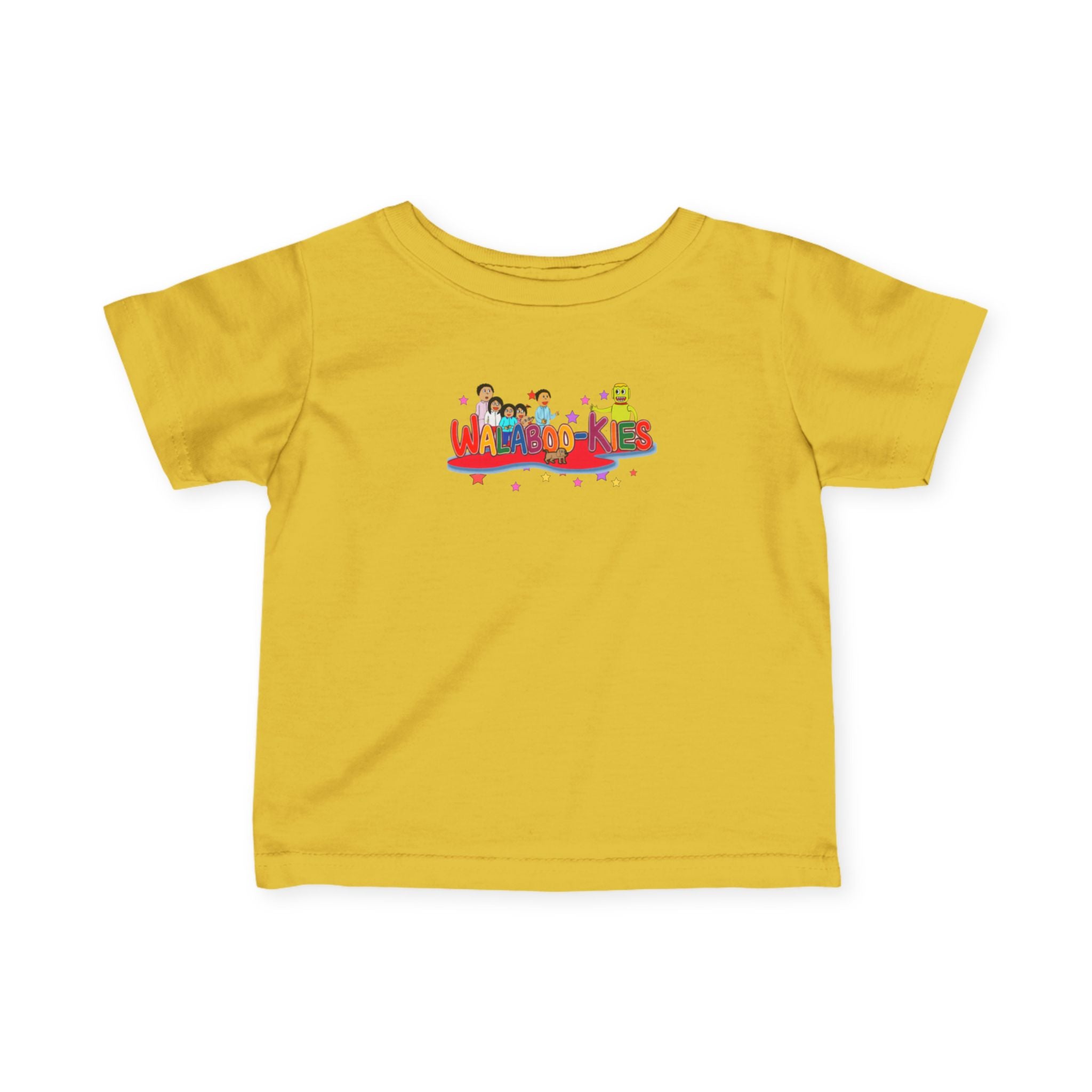 Infant Tee — Colorful Playtime Characters "We Make" Baby T‑Shirt